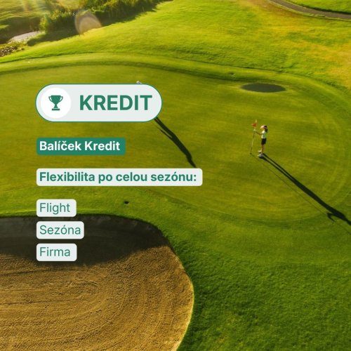 Balíček Kredit – flexibilita po celou sezónu - 25.000 Kč