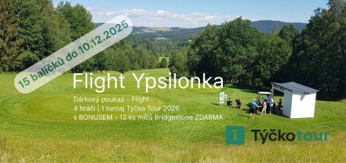 Flight Ypsilonka + 12 míčů ZDARMA
