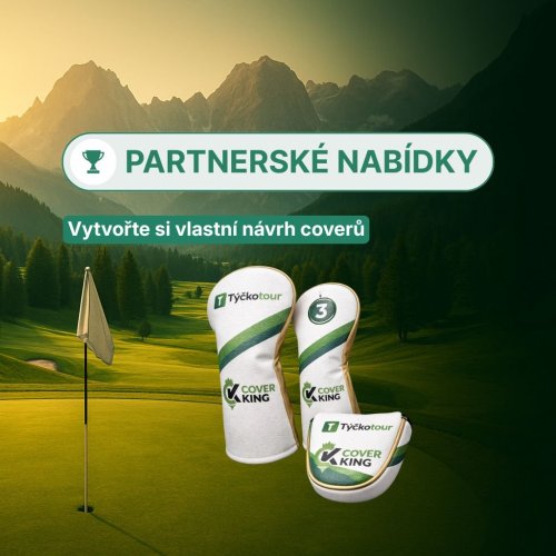 Sada designových coverů na golfové hole