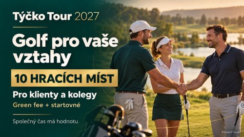 Týčko Tour 2027 pro firmy | 10 hracích míst