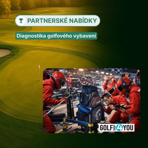 Diagnostika golfového vybavení