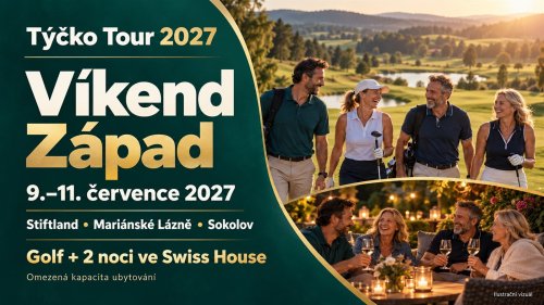 Týčko Tour 2027 - Víkend Západ | Golf a 2 noci ve Swiss House